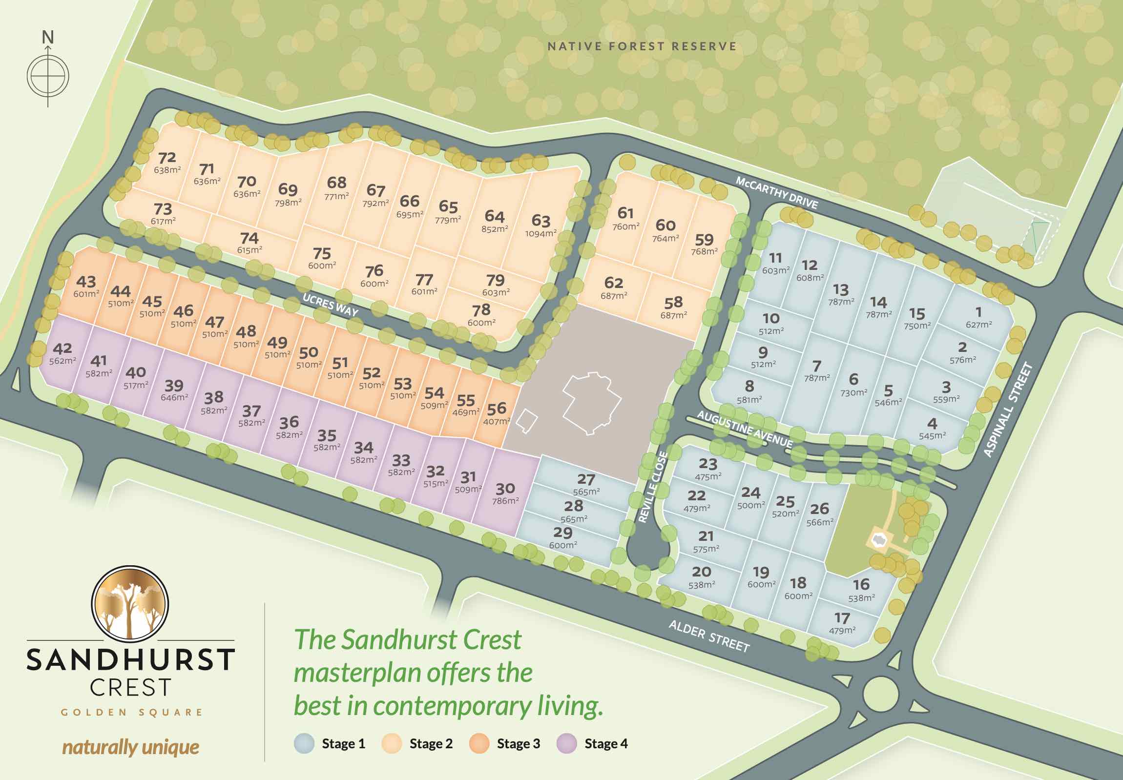 [Land for Sale] Sandhurst Crest Estate, Golden Square OpenLot